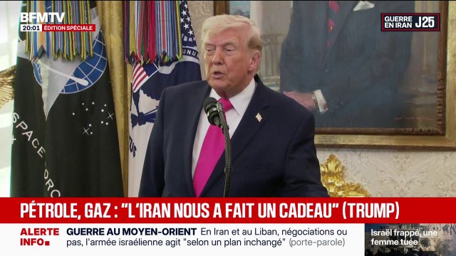 Guerre au Moyen-Orient: L'Iran nous a fait un cadeau , assure Donald Trump