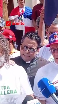 Sacerdotes y comunitarios vuelven a marchar por el cese de la exploración minera en la Cordillera Septentrional