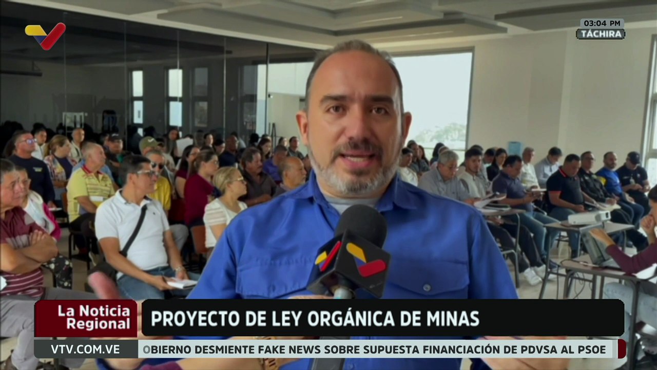Táchira | Desarrollan propuestas para impulsar reforma de la Ley Orgánica de Minas
