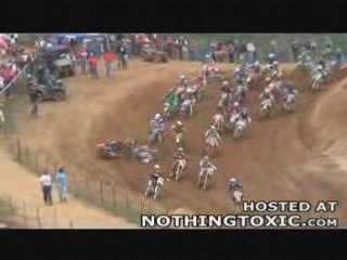 accident moto cross
