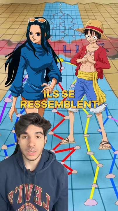Luffy et Robin se ressemblent ?