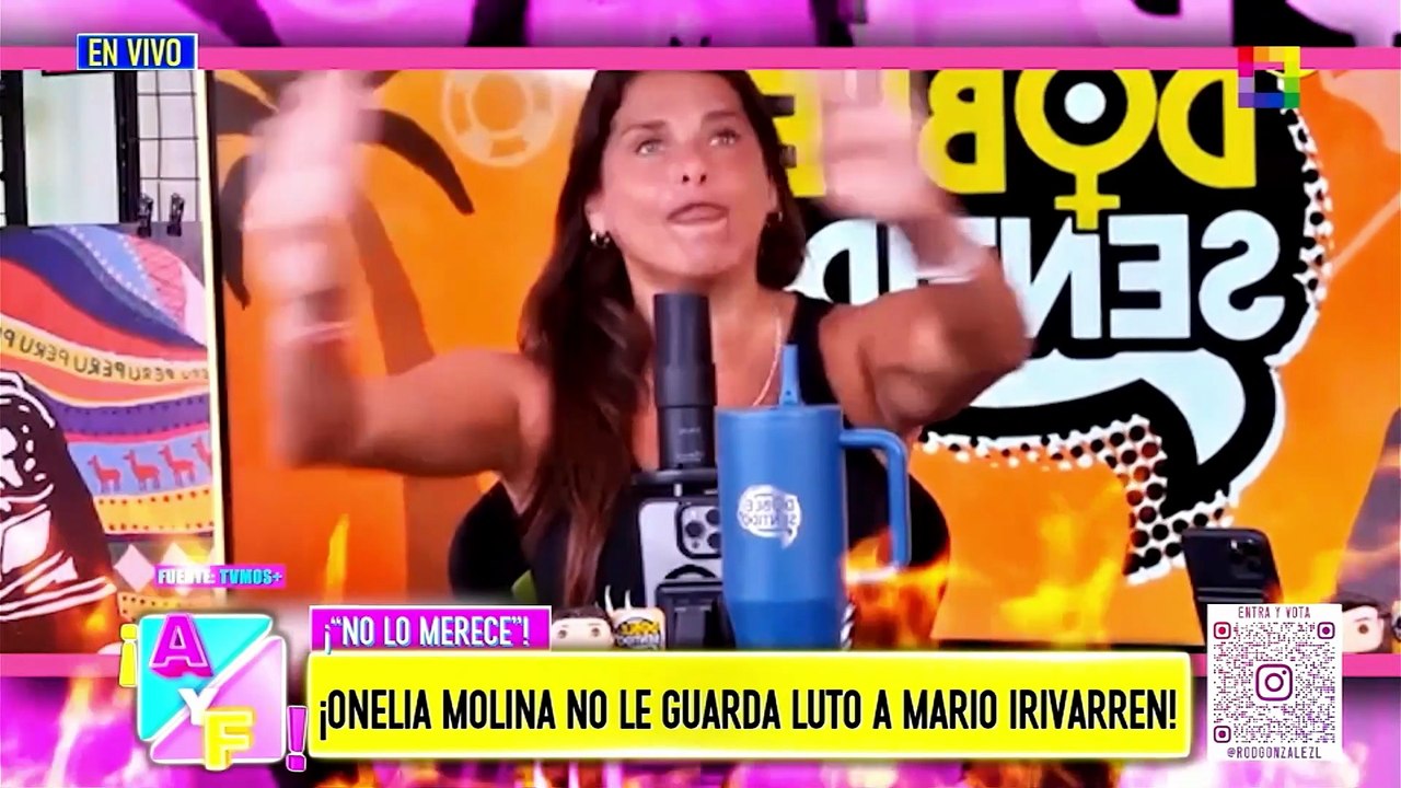 ¡ONELIA MOLINA NO LE GUARDA LUTO A MARIO IRIVARREN! | Willax