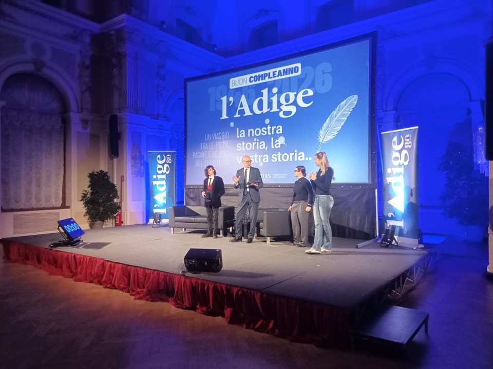 Casin? di Arco, a festeggiare l?Adige per il suo ottantesimo anche il Coro Cast?l della locale sezione Sat