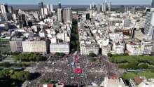 Miles de argentinos conmemoran el 50º aniversario del Golpe de Estado de 1976