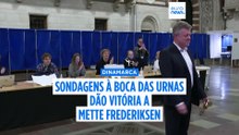 Dinamarca. Sondagens à boca das urnas dão vitória a Mette Frederiksen, mas sem maioria