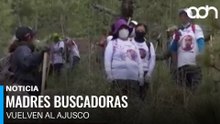 Colectivos de madres buscadoras retoman búsqueda de desaparecidos en el Ajusco