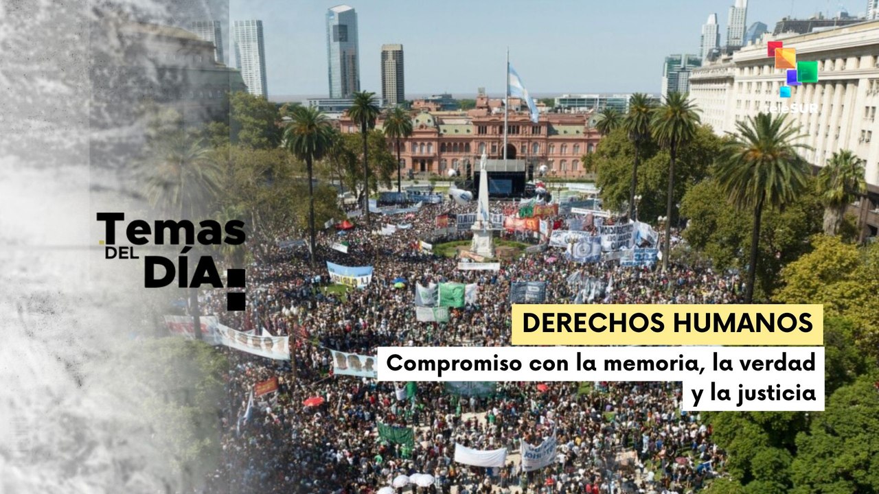 Argentina conmemora los 50 años del golpe de Estado de 1976 con movilización masiva