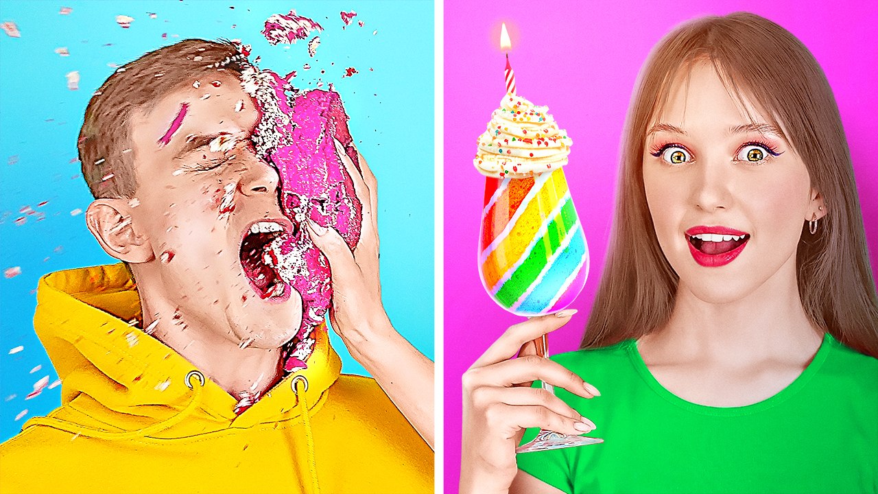 Creative Cake Cutting and Sweet Surprises for Parties