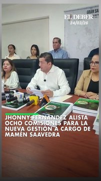JHONNY FERNÁNDEZ ALISTA OCHO COMISIONES PARA LA NUEVA GESTIÓN A CARGO DE MAMÉN SAAVEDRA