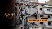 El Mapa | Vectores del día | Líbano: Muerte bajo el asedio 24-03-2026