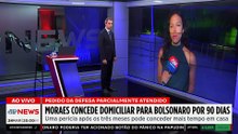 Moraes concede prisão domiciliar a Bolsonaro por 90 dias após alta hospitalar; Dora e Vilela analisam