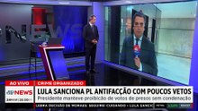 Lula sanciona Lei Antifacção com vetos a equiparação de penas e repasse de bens