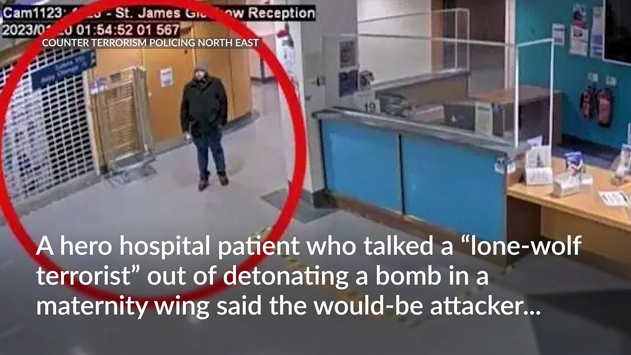 Hero who stopped hospital bombing: ‘I was just in the right place at right time’