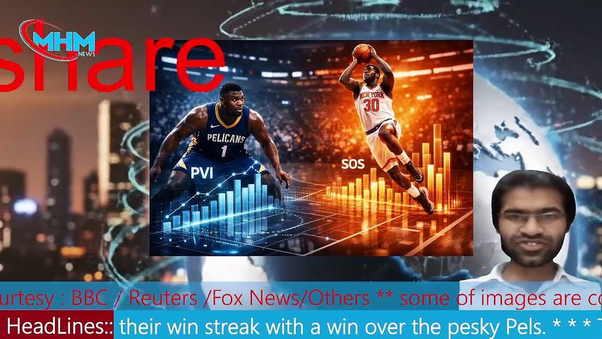 Knicks vs Pelicans MHM NEWS
