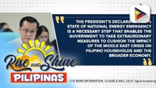 Sen. Sherwin Gatchalian, suportado ang pagdedeklara ni PBBM ng State of National Energy Emergency