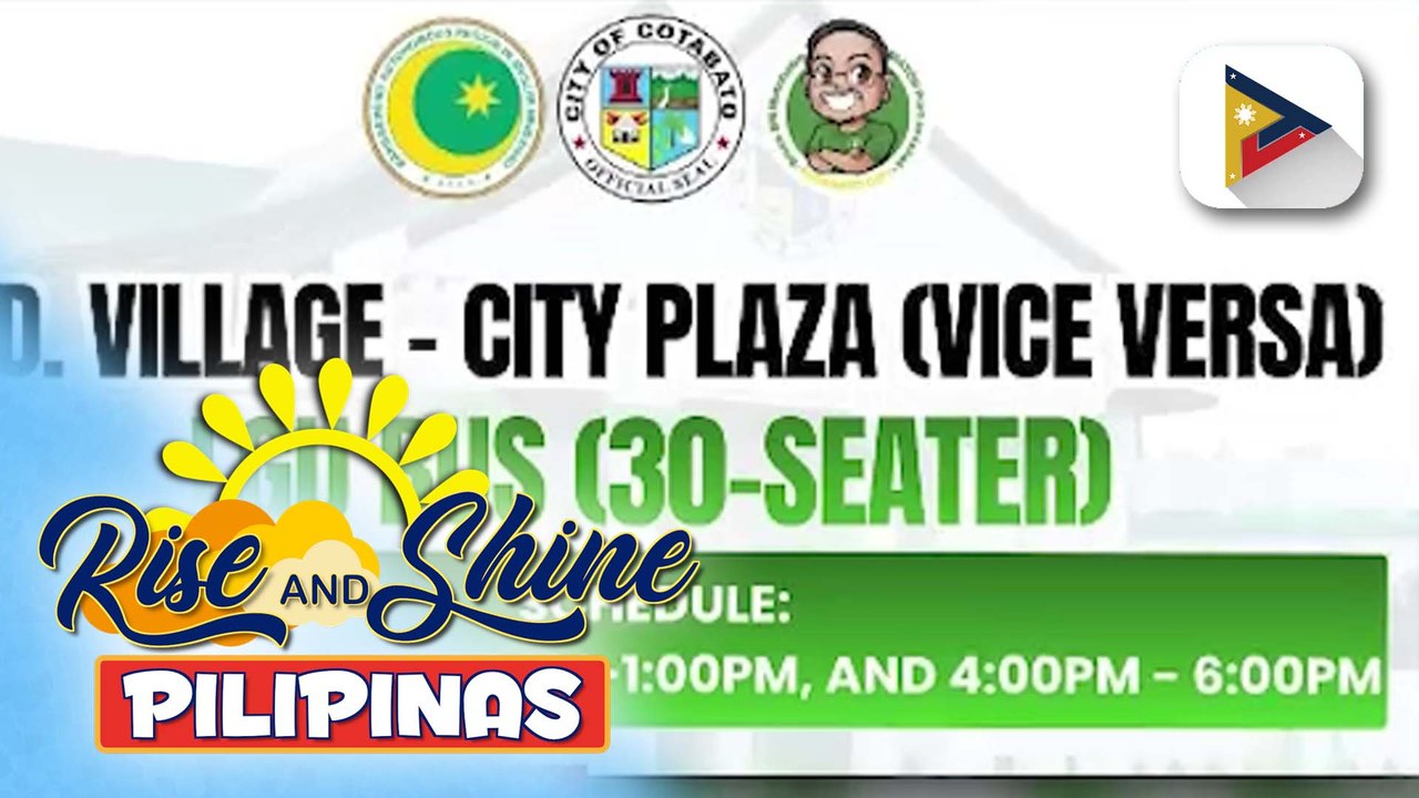 BARMM government, naghandog ng libreng sakay para sa mga apektado ng tigil-pasada | ulat ni Trisha Aragon ng PTV Cotabato