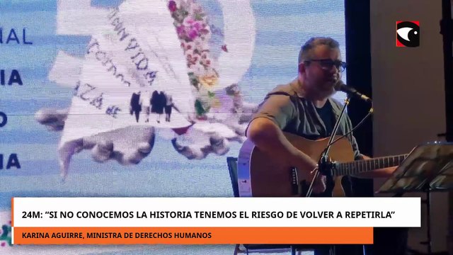 Posadas conmemoró el Dia Nacional de la Memoria por la Verdad y la Justicia