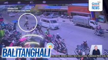 Estudyanteng tumatawid sa pedestrian lane, na-hit-and-run ng motorsiklo | Balitanghali