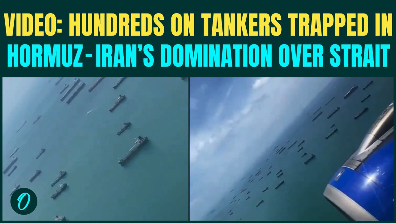 Iran FULL CONTROL Over Strait of Hormuz! SHOCKING Video Shows Tankers Lines Up Waiting to Cross