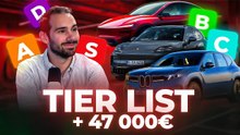 Tier List XXL à plus de 47 000 € : quelle voiture électrique est vraiment la meilleure ?