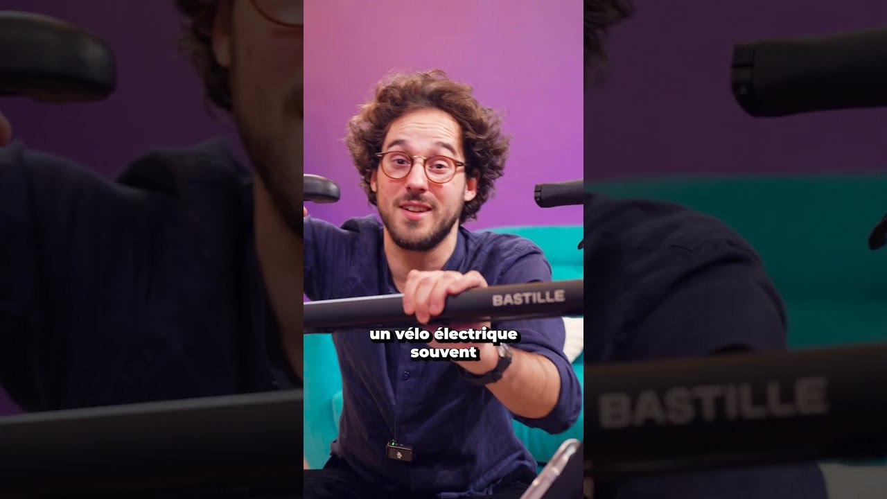 Un vélo électrique pliant unique au monde  #veloelectrique  #bastille  #velopliable
