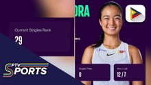 Eala, bumaba sa 45th spot sa WTA live rankings