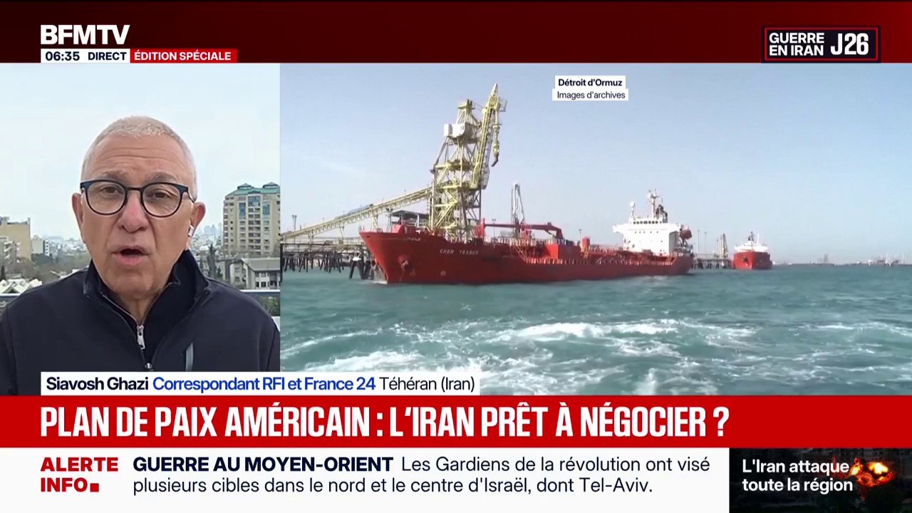 Donald Trump affirme que des négociations de paix se tiennent  avec l'Iran. Téhéran dément l'existence de ces discussions avec les États-Unis