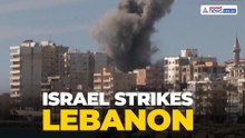 Massive Explosion in Lebanon’s Tyre After Israeli Airstrike | West Asia Tensions Soar