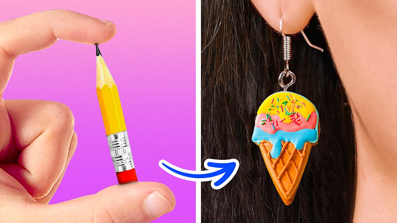 Adorable DIY Rainbow Creations | Fun with Polymer Clay and Hot Glue