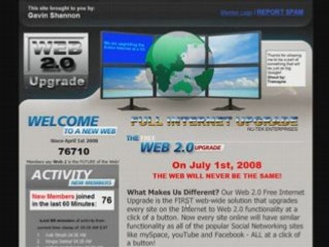Web 2.0 Upgrade|Upgrade Web 2.0|Web 2.0