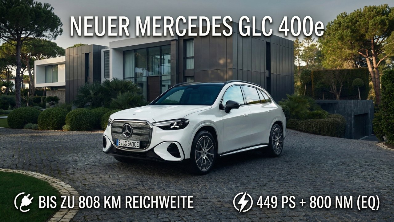 Mercedes GLC 400 4MATIC EQ opalite White – Komfort trifft Leistung