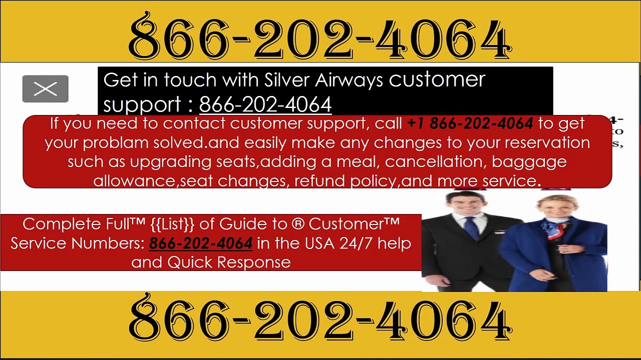 【Silver Airways】{ { Customer Service Helpline Numbers (+1-866.202.4064 }} Step by Step Help for Calls, Chats & Email