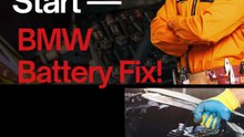 From Dead to Start — BMW Battery Fix!