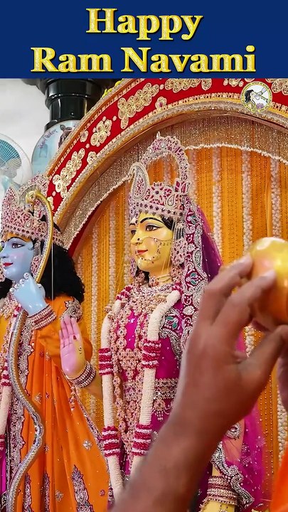 Celebration of Ram Navami from Bhakti Mandir, Prem Mandir