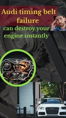 Prevent Engine Failure — Audi Timing Belt Service