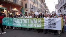 Marcha pela paz junta mães palestinianas e israelitas em Roma