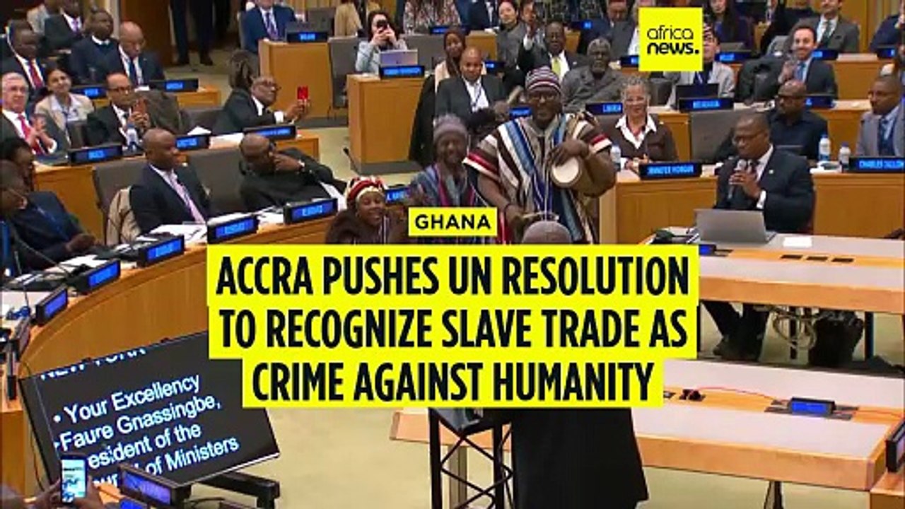 Ghana pushes UN Resolution to recognize Slave Trade as crime against humanity