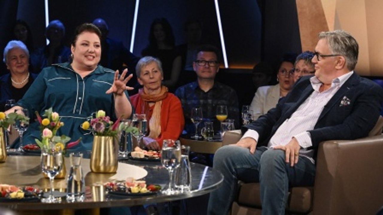 Hape Kerkeling und Meltem Kaptan im Talk