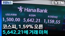 '휴전 기대감'에 코스피 5,600선 회복...기관 순매수 / YTN