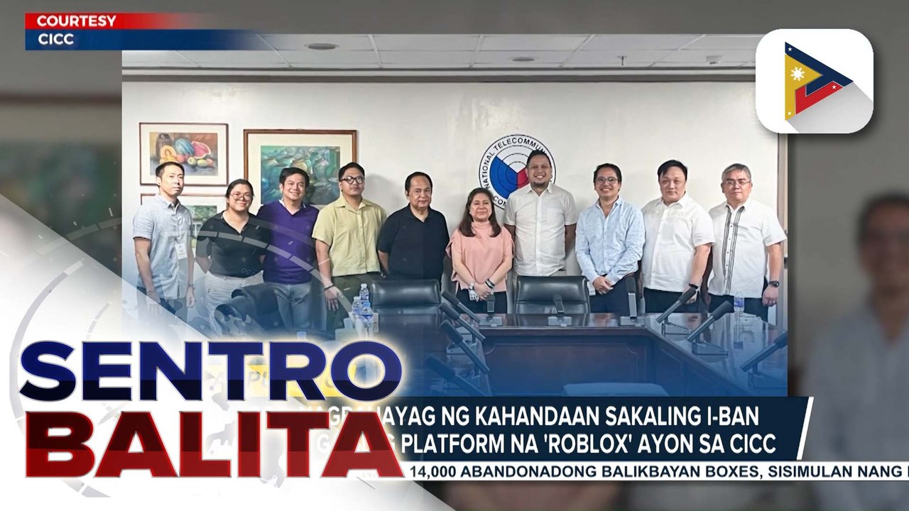 Telcos, nagpahayag ng kahandaan sakaling i-ban ang online gaming platform na 'Roblox' ayon sa CICC