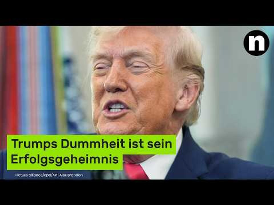 Donald Trump: Experte entlarvt US-Präsident - Trumps Dummheit ist sein Erfolgsgeheimnis