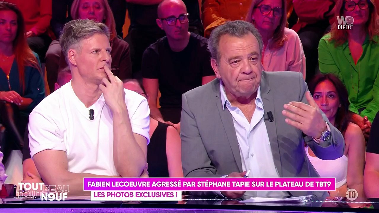 Cyril Hanouna, le 24 mars sur le plateau de "Tout beau, tout n9uf" sur W9.