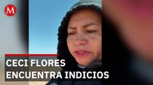 Ceci Flores reporta hallazgo de posibles restos de su hijo