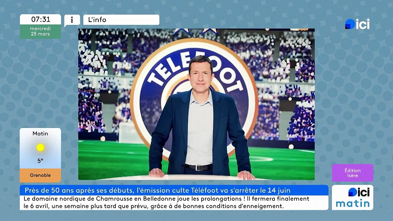25/03/2026 - ici matin par ici Isère en vidéo