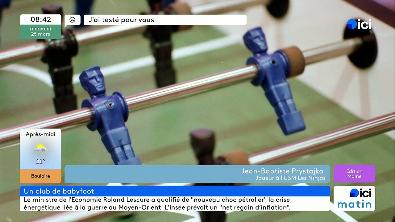 J'ai testé pour vous un club de Babyfoot en Sarthe