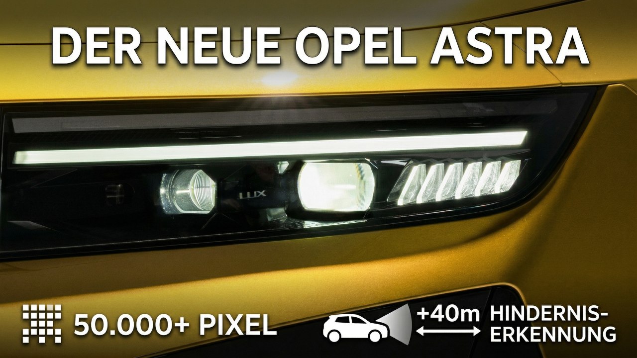 Opel Astra & Opel Astra Sports Tourer mit innovativem Matrix HD
