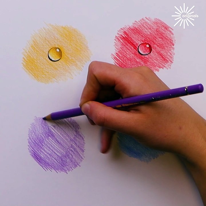 Water drop drawing! 🤯😍