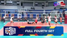 FULL FOURTH SET (Semifinals) - San Beda Lady Red Spikers vs Letran Lady Knights | NCAA Season 101