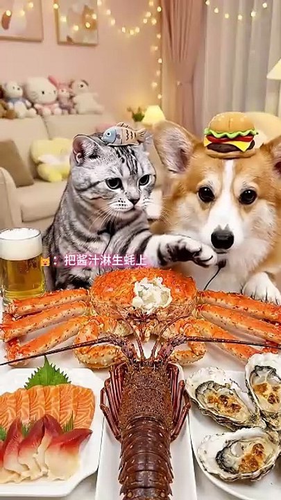 mon chat invite son voisin