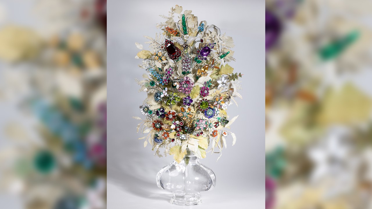 Maria Theresias Edelsteinstrauß wird Jubiläumshighlight im Naturhistorischen Museum